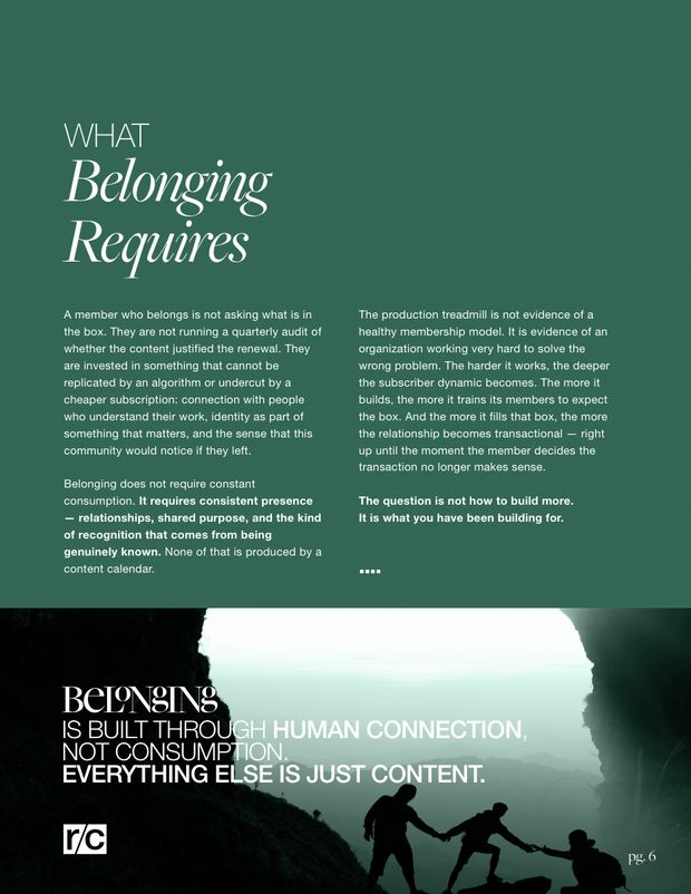 Ebook page: What Belonging Requires